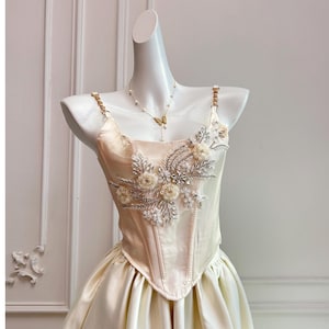 French design fairy handmade corset