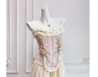 Corset romantique en dentelle