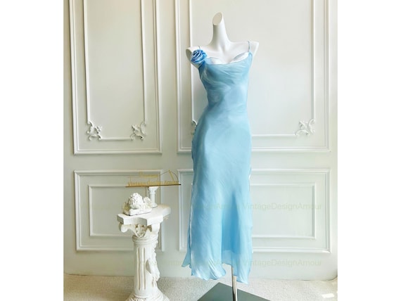 french blue dresses South Of France Maxi Dress | Blue | Womens main image 1