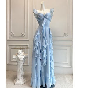Light Blue Bridesmaids Dress - Etsy Light Blue Bridesmaids Dress - Etsy