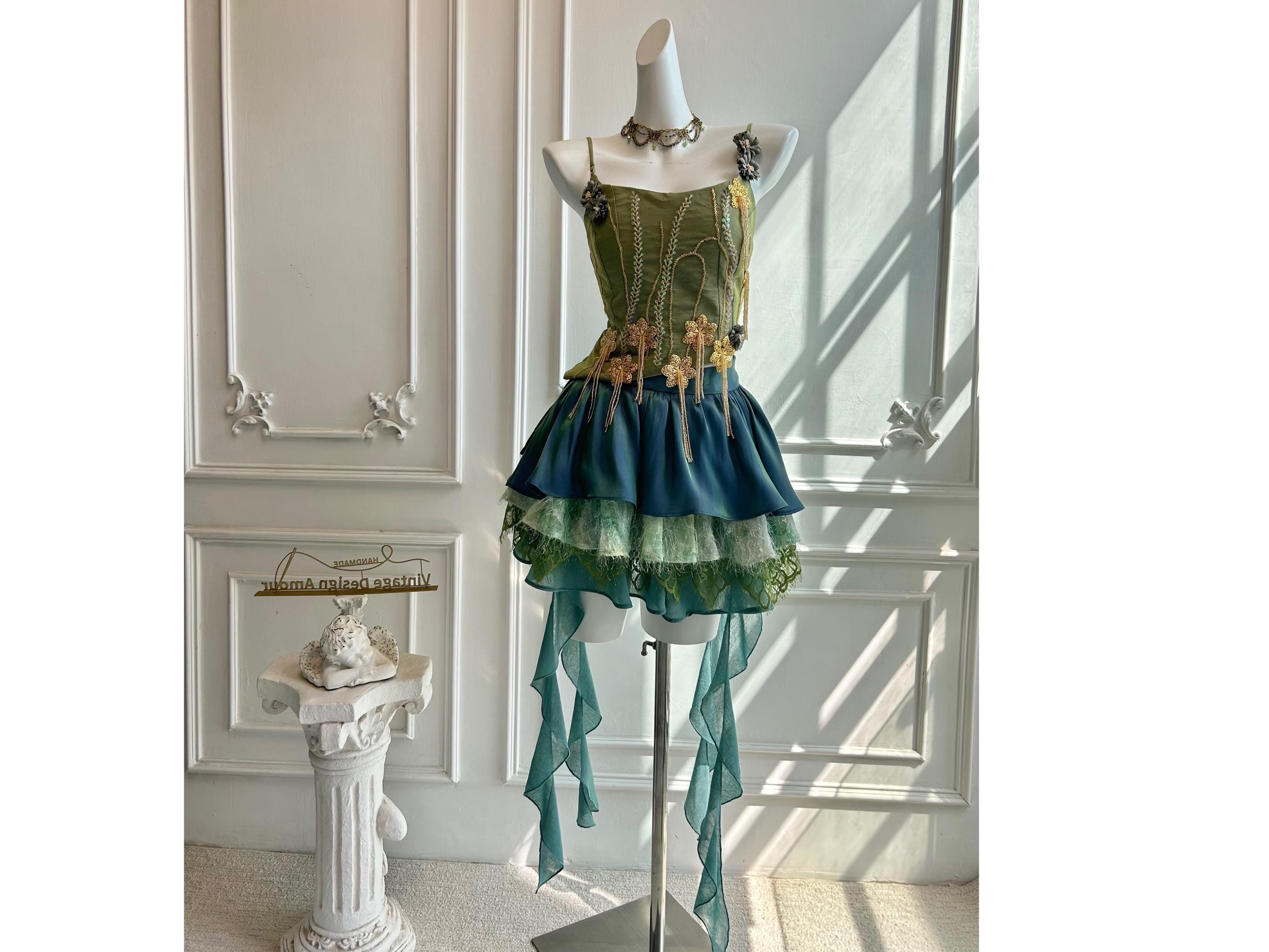 Green Sabrina Dress - Etsy Singapore