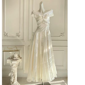Unique Vintage Wedding Dress - Etsy Unique Vintage Wedding Dress - Etsy
