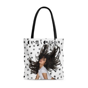 Camila Cabello tote bag Perfect gift for her Creative presents Friendship gift Eco friendly bag Cute gift for friend Birthday gift image 2