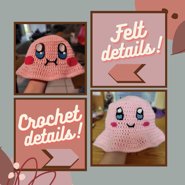 Kirby Crochet Etsy