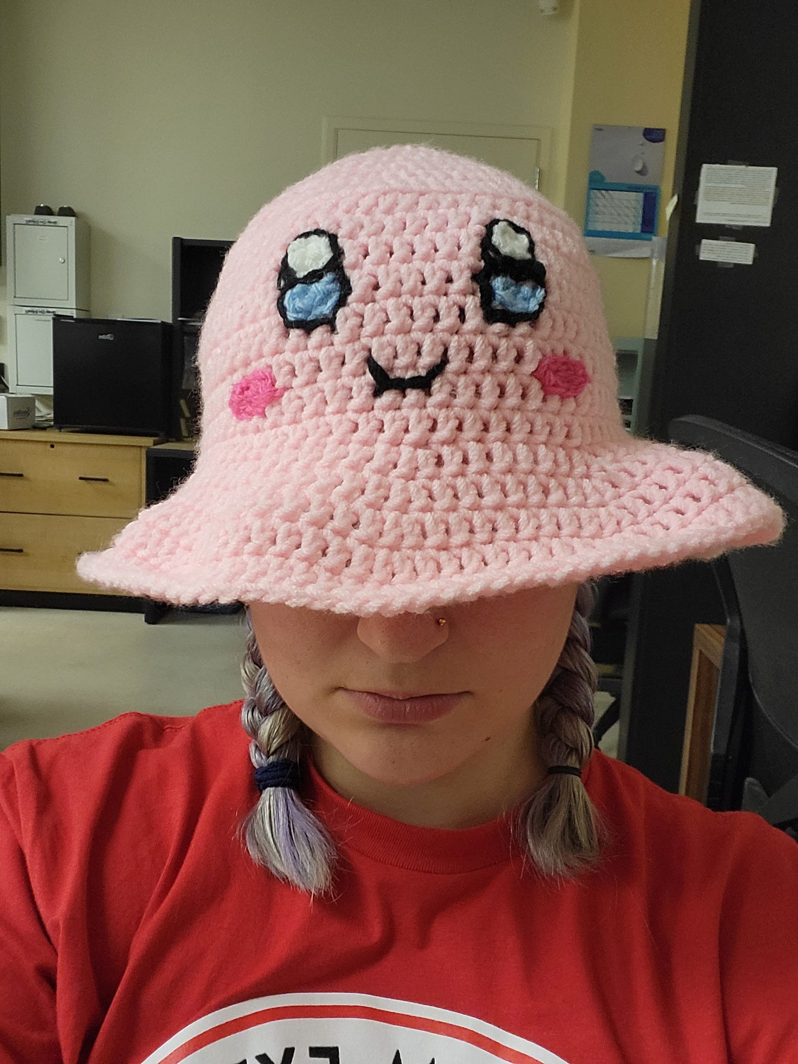 Kirby Bucket Hat Etsy
