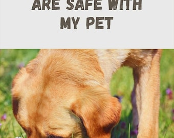 Pet Safe Plants and Flowers Guide | Non-Toxic Dogs and Cats (PDF)