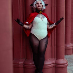 Cult of the Lamb inspired cosplay--made to order