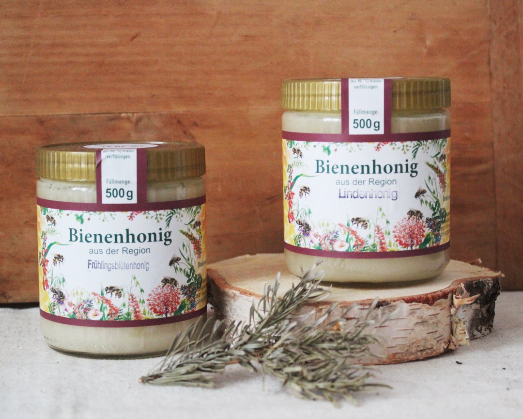 Honey, Linden Honey, Creamy Honey, 500g Honey, Spring Blossom Honey