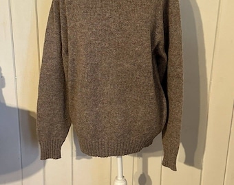 Vintage McGregor Wool Acrylic Sweater Size Large Tan/Beige