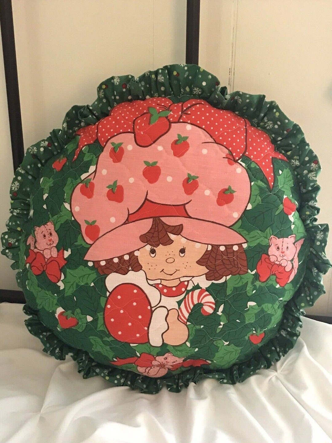 New: Quilted Hand Bag in Strawberry Shortcake main image 1