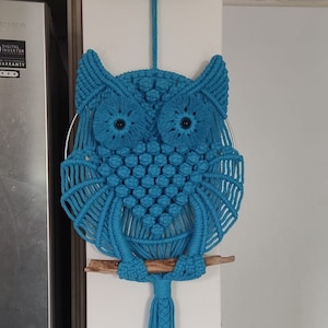 Macrame owl decoration