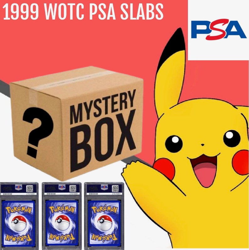 Pokemon Graded PSA WOTC Vintage Mystery