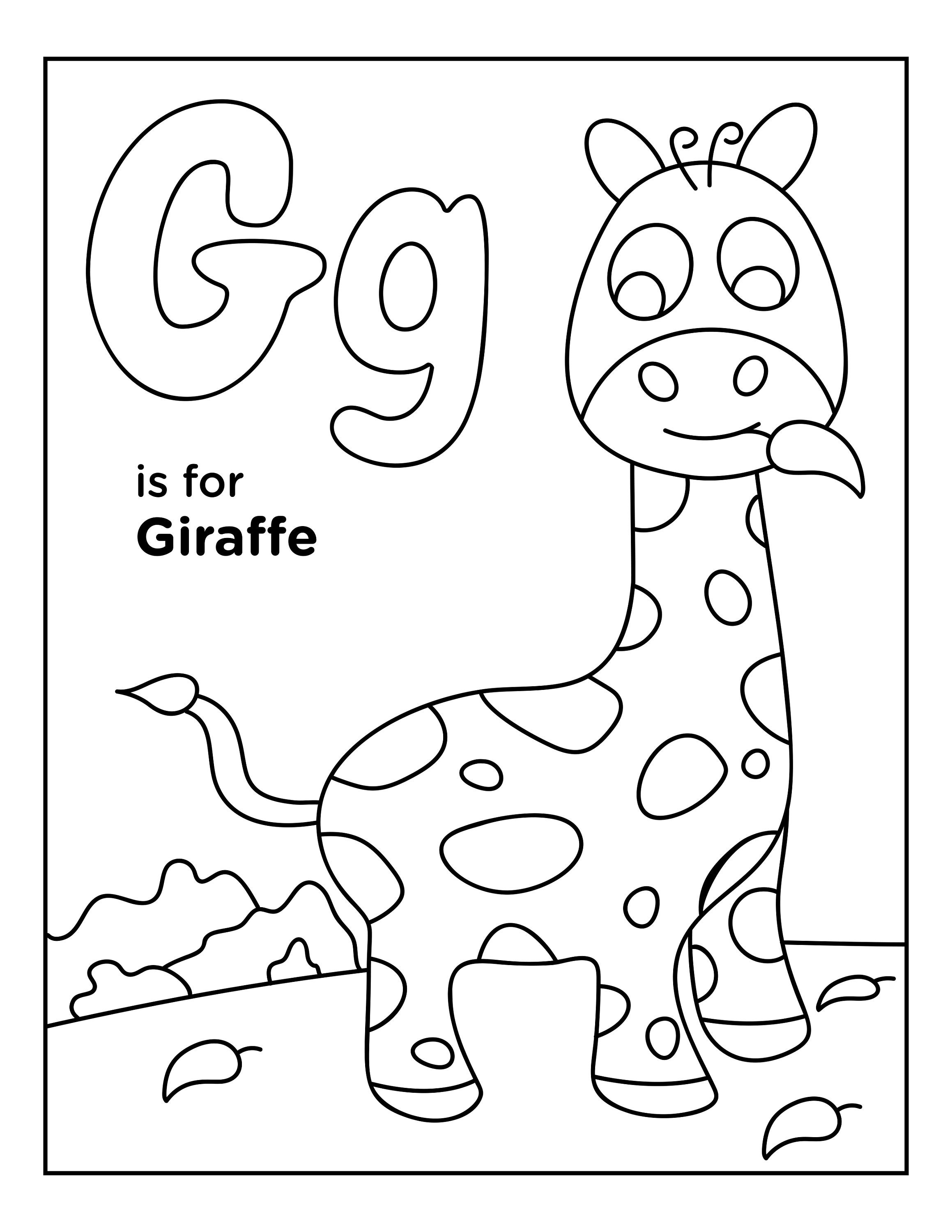 Animal Alphabet Coloring Pages Printable Alphabet Coloring | Etsy France