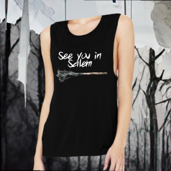 See You in Salem - Witchy Tank Top - Pagan Apparel