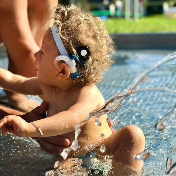 CI - Stirnband für Schwimmkit / Wasserkit / N7 /N6, Standardgrößen oder Maßanfertigung, 5 versch. Farben - glänzend o. matt