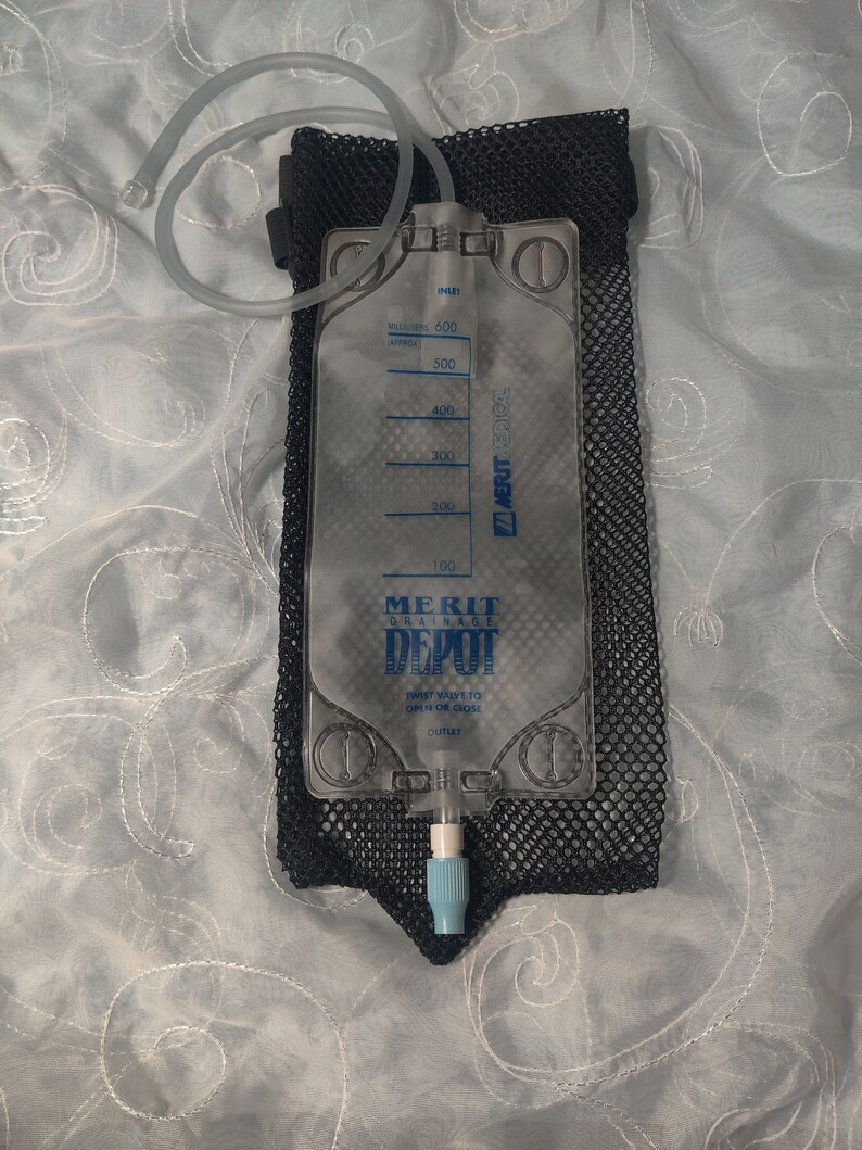 Mesh Nephrostomy Shower Bag and Belt Etsy