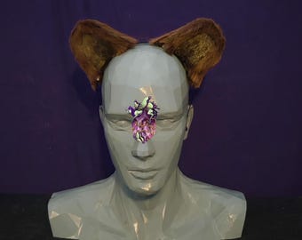 Bear - Tanuki - Raccoon Ears -  Cosplay Costume Customizable