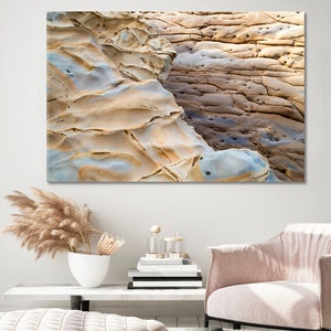 Modern Abstract Art Decor Canvas Print, Marble Canvas Artwork, Colorful Canvas Wall Decor