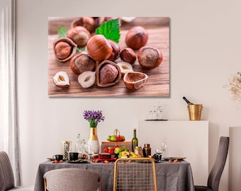 Hazelnuts Creative Wall Art Canvas for Dining Room