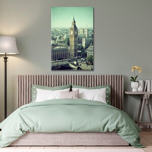 London Westminster Big Ben Canvas Print / London Big Ben Wall Art / London Cityscape Wall Decor