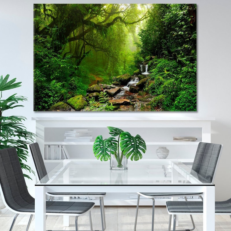 Jungle Wall Art Etsy