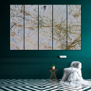 Abstract Gray Wall Art Canvas, Marble Home Decor Print, Modern Abstract Artwork, Contemporary Canvas Prints