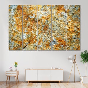 Modern Abstract Art Canvas Print Home and Office Decor, Abstract Grunge Canvas Artwork, Marble Print Wall Art Decor