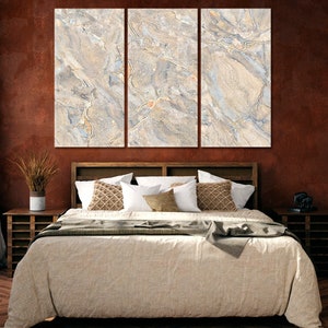 Abstract Gray Wall Art Canvas Print, Marble Home Decor Prints, Modern Extra Large Artwork, Canvas Prints