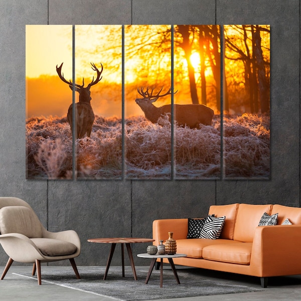 Plastic Canvas Deer Etsy