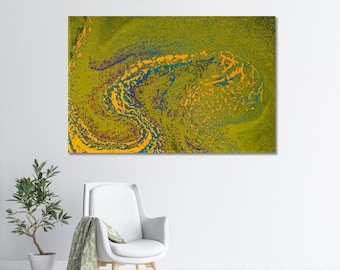 Abstract Canvas Print Decor, Modern Wall Art, Pattern Home Wall Art Prints, Marble Abstract Wall Art Canvas