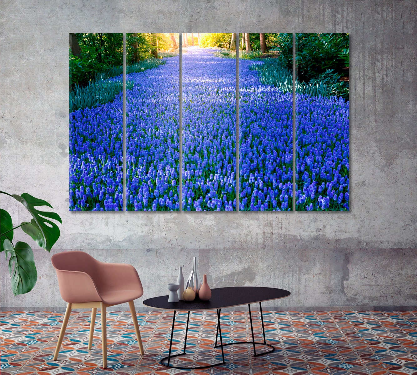 Field Canvas Home Wall Art Decor Wall Etsy