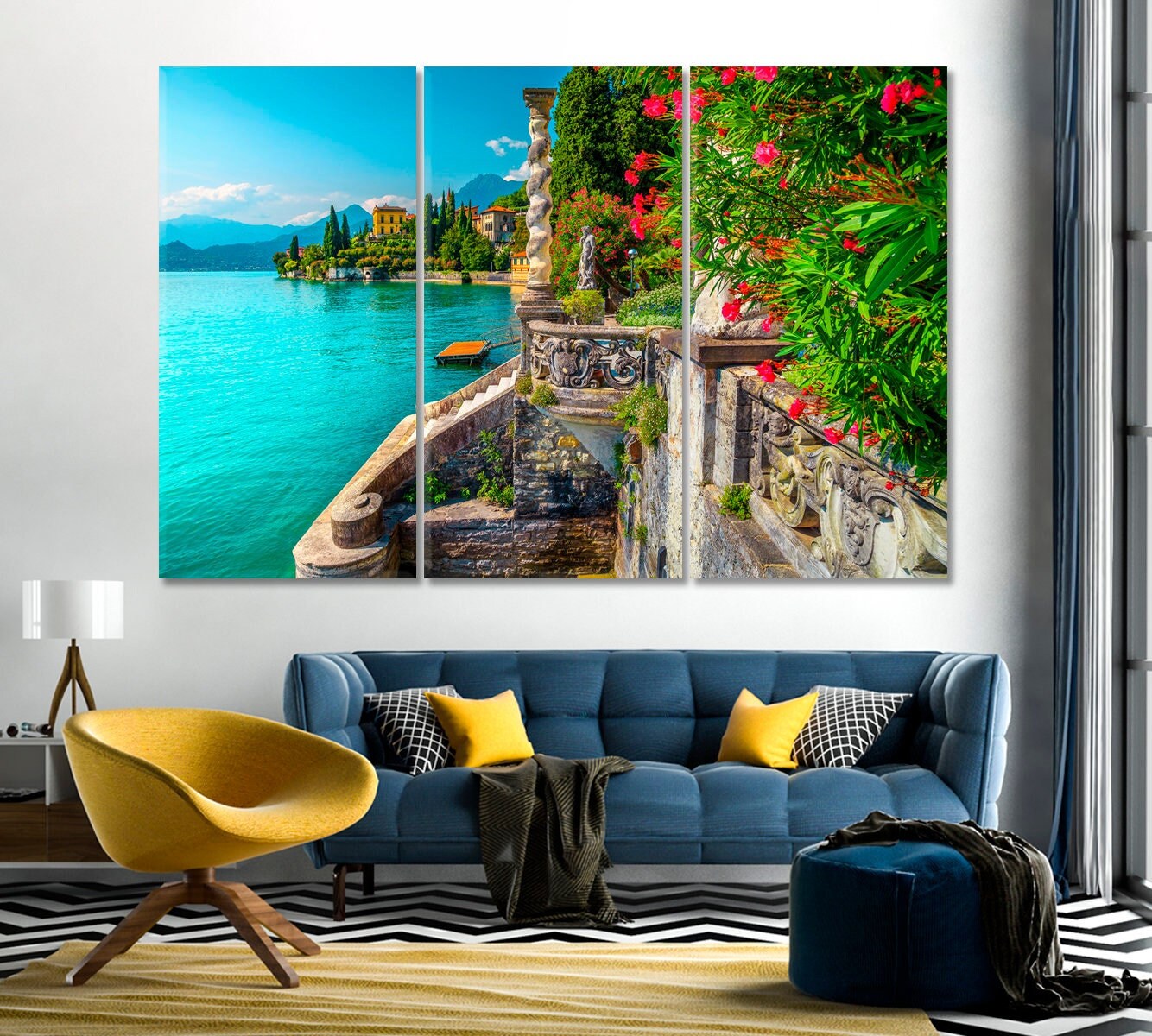 版画 conix canvas print Lake Como Canvas Print Lake Como Wall Art Canvas Italy Canvas Art