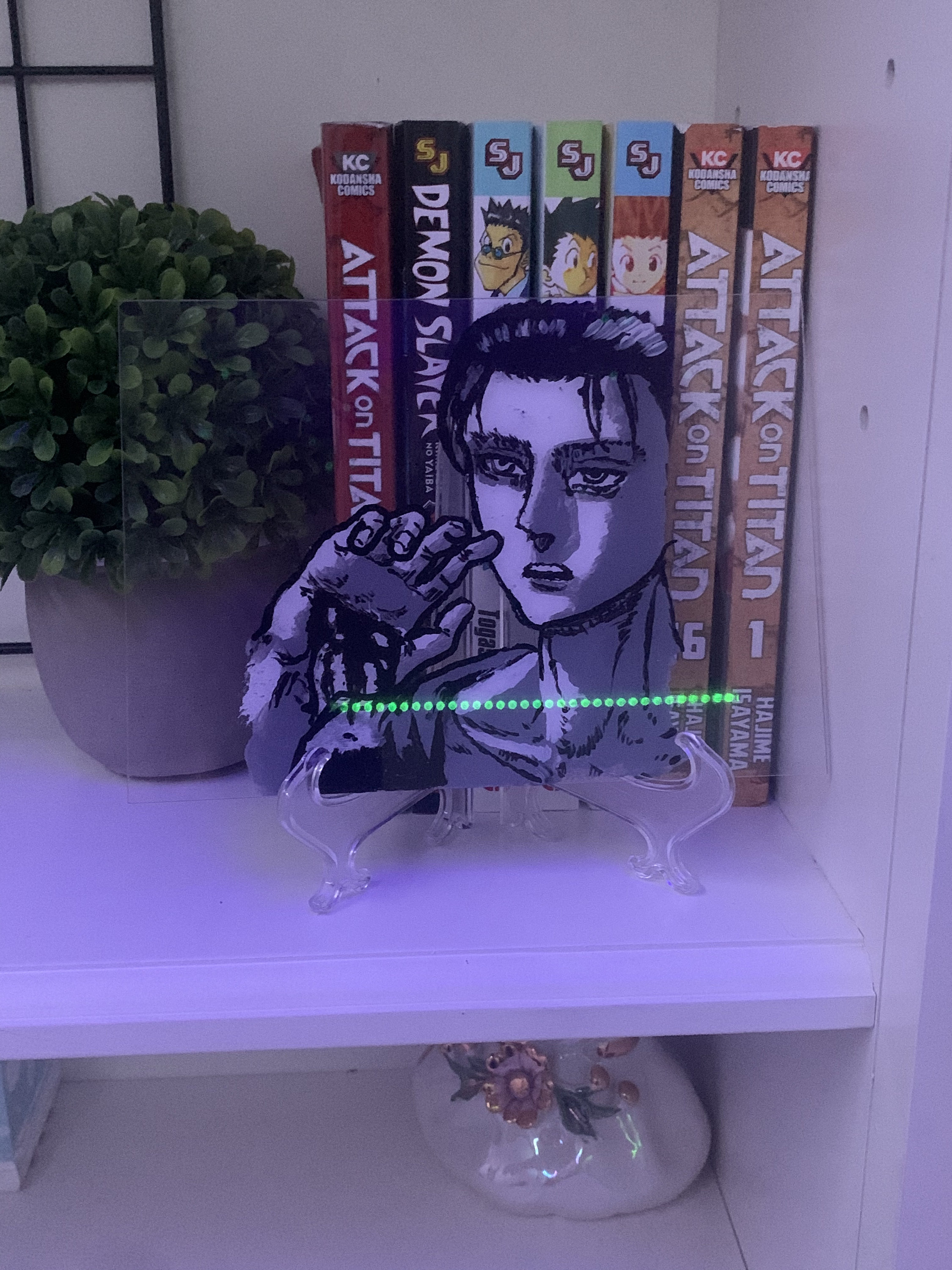 eren yeager painting