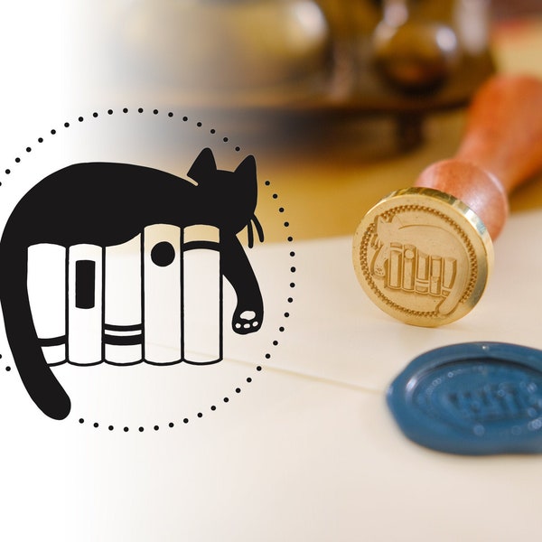 Sealing Wax Stamp / Cat / Cat lover / Craft / Japanese Stationery / Writing / Letters / Desk / Vintage style / Stay home / おうち時間