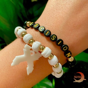 DJ X Inspired Kandi Charm Bracelet