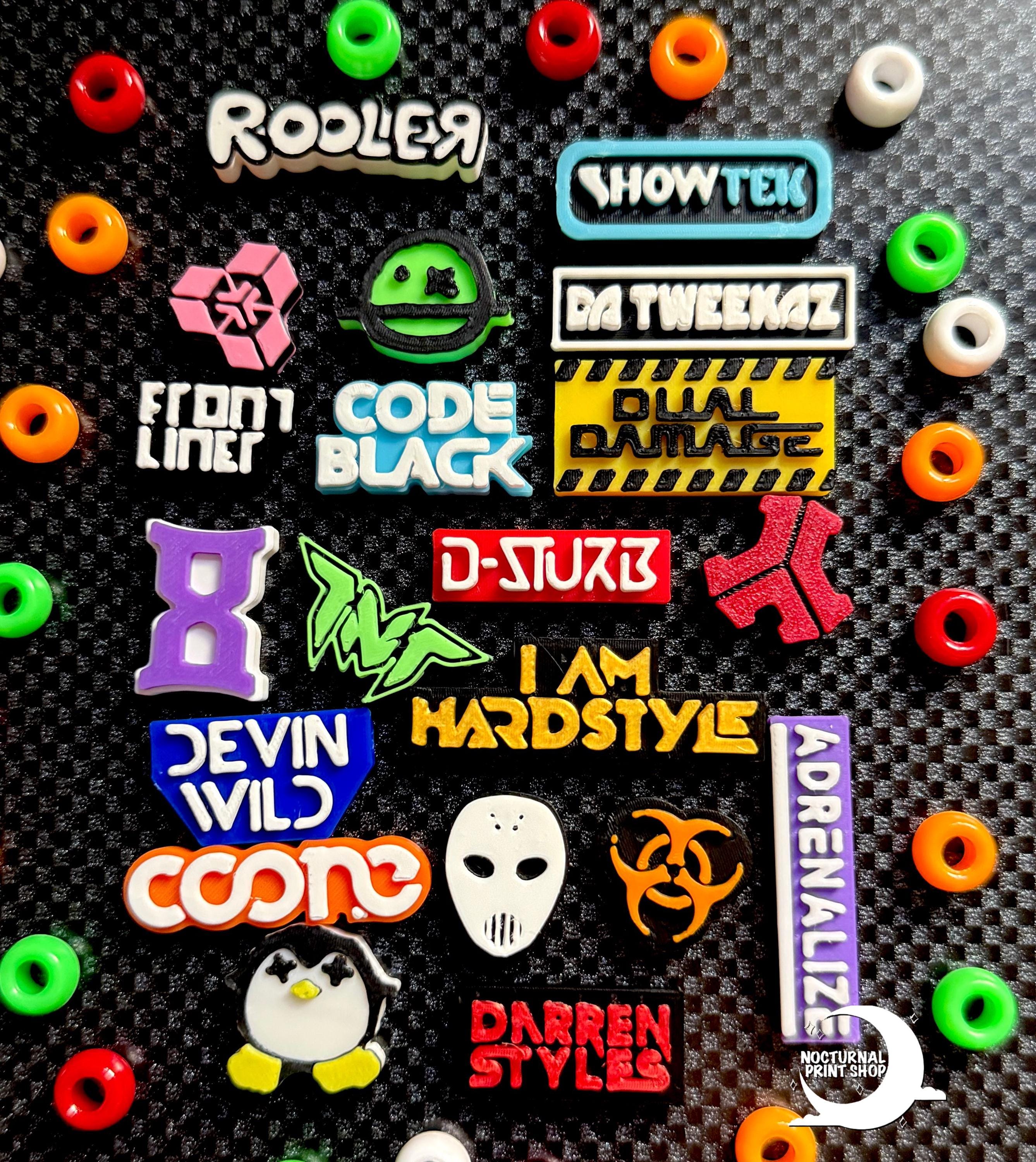 Bead Ring Rave Hardstyle DJ Bead Variety Pack | Rave Kandi, Festival Charms, EDM Bead ...