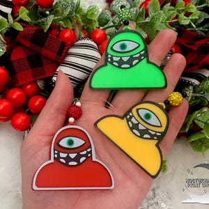 Cyclops Inspired Christmas Ornament