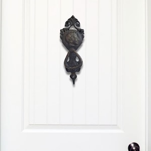 Antique Roman Style Door Knocker |  Decorative & Functional Brass Door Accessory