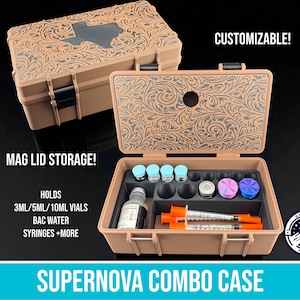 SuperNova Peptide Case, Insulin Storage Case, Syringe Vial BAC Storage