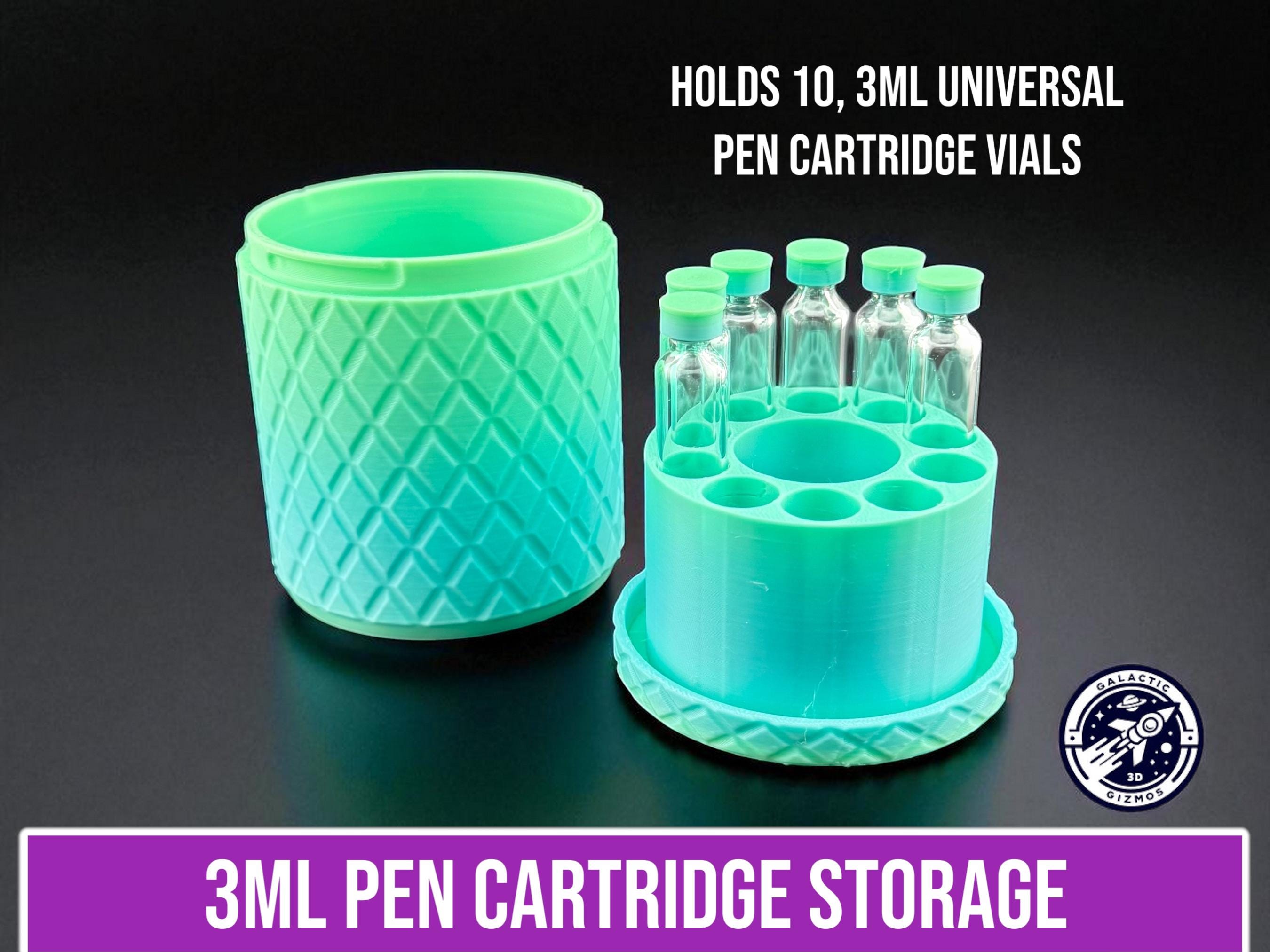 Injection Pen Cartridge Stand & Storage, Peptide Pen 3ml Vial Cartridge Storage