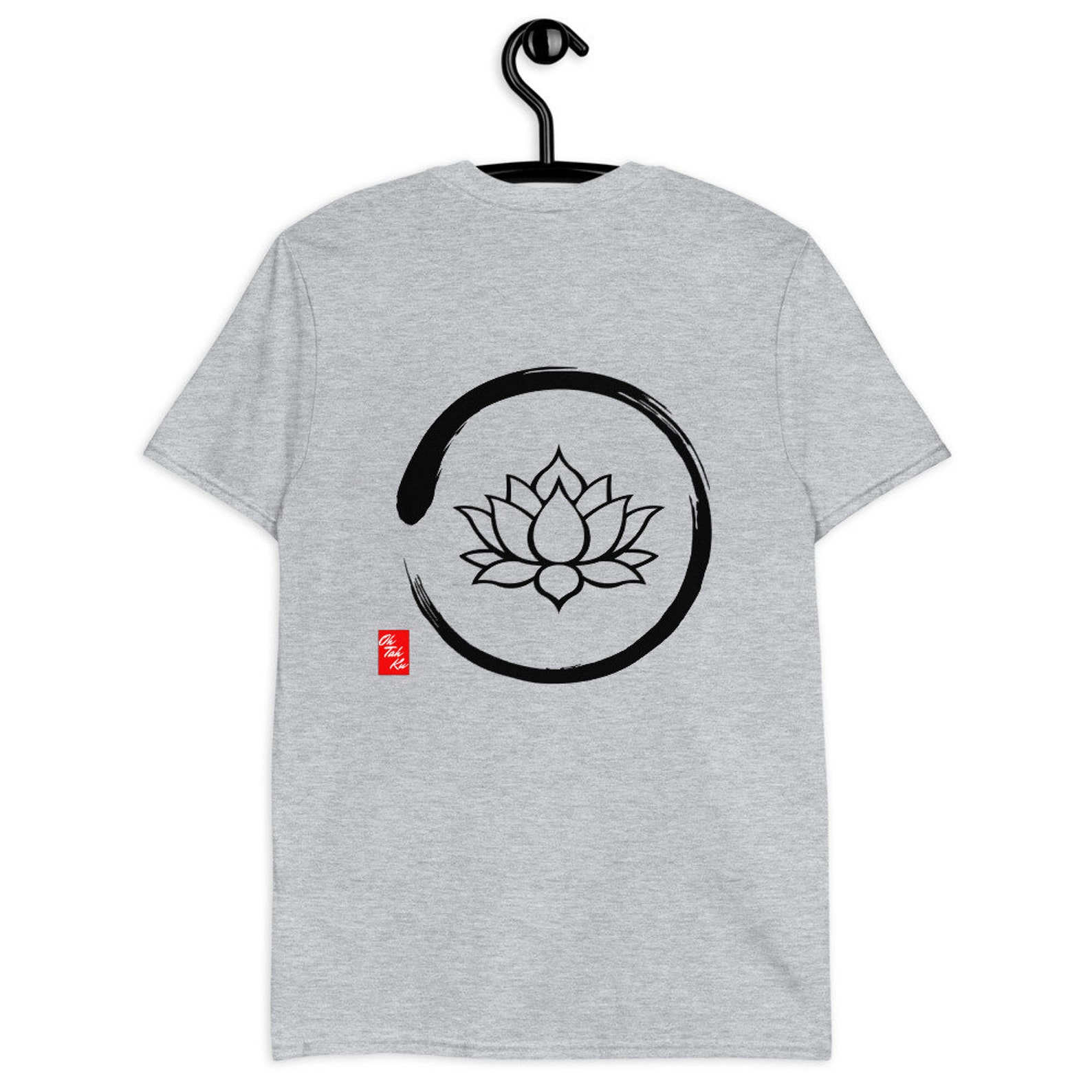 Zen Ensō Lotus Flower T Shirt Enso Circle Tee Japanese Etsy