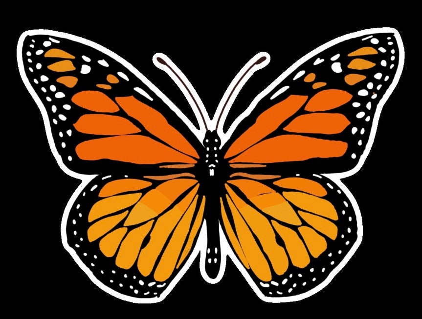 Butterfly Stickers Etsy