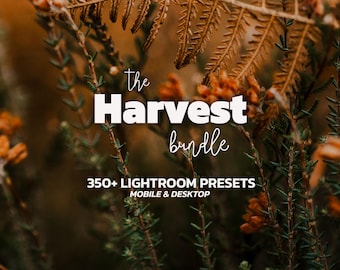 350+ HARVEST Lightroom Presets for Mobile & Desktop, Earthy Portrait Presets, Autumn, Warm, Harvest Preset Pack