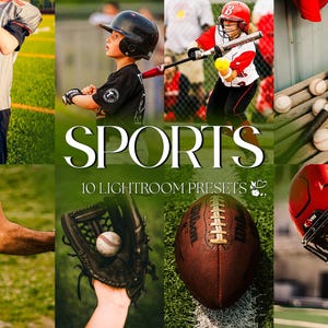 10 PRESETÓW DO FOTOGRAFII SPORTOWEJ | Lightroom Mobile & Desktop | Preset do naturalnego światła na zewnątrz