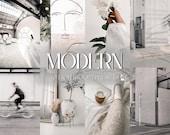 10 MODERN Lightroom Presets – Mobile Desktop – Indoor Presets, Creamy Presets, Bright Aesthetic Preset, Fashion Preset, Architecture Presets