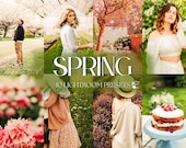 10 SPRING Lightroom Presets – Mobile Desktop – Spring Presets, Warm Nature Presets, Bright Family Presets, Outdoor Presets, Soft Presets