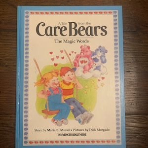 livre vintage Care Bears