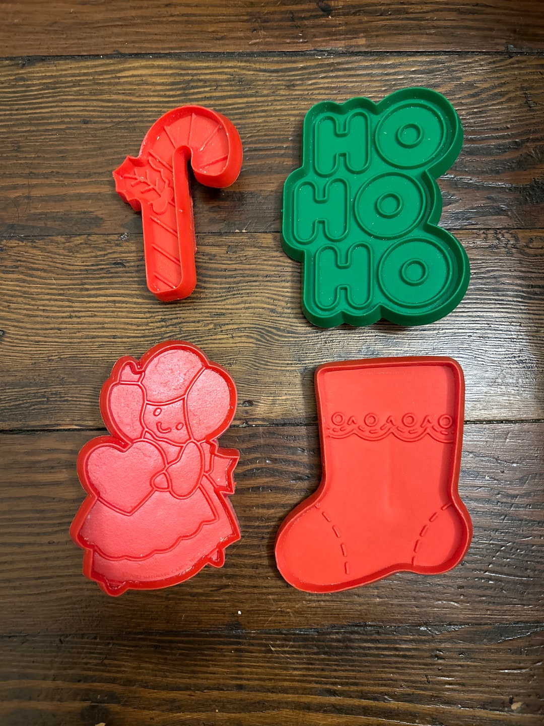 Set of 4 Vintage Hallmark Christmas Cookie Cutters - Etsy