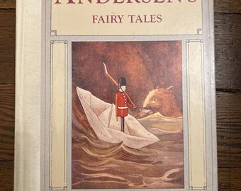 Libro di fiabe d'epoca di Hans Christian Andersen