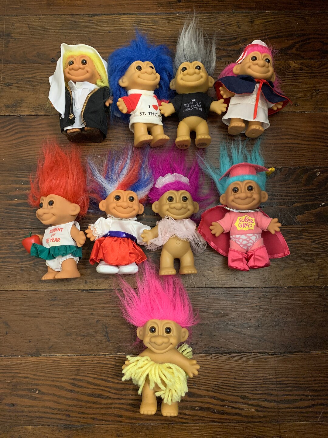 Vintage 90s Russ troll dolls - Etsy Portugal